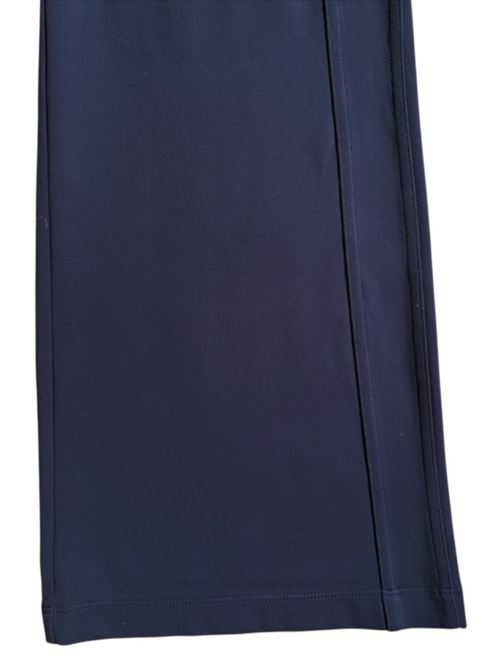 EUC Athleta Delancey Skyline Ankle Flare Pants Size Large Tall Navy - Picture 6 of 8